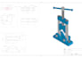 pipe vise is designed for securely holding pipes